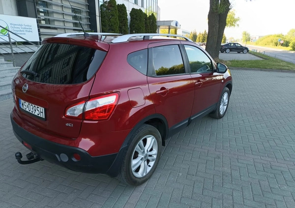 Nissan Qashqai cena 30900 przebieg: 247000, rok produkcji 2010 z Tychowo małe 352